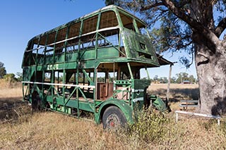 Baan Baa Cricket Ground Double Decker Bus