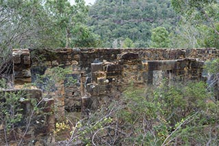 Ruins of Fretus Hotel, Calabash Point, Australia
