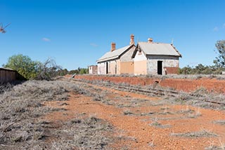 Abandoned Girilambone Railway Station, New South Wales