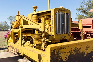 Bulldozer at Ilfracombe Machinery Museum