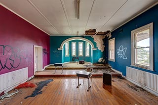Downstairs room in St. John's Orphanage