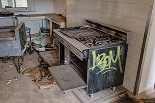 Stove in St. John's Orphanage