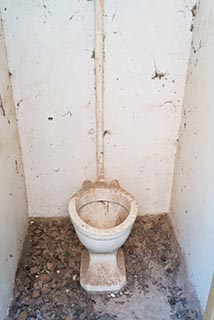 Toilet in St. John's Orphanage