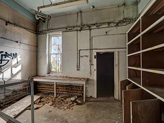 Store room in St. John's Orphanage