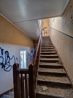 Staircase in St. John's Orphanage