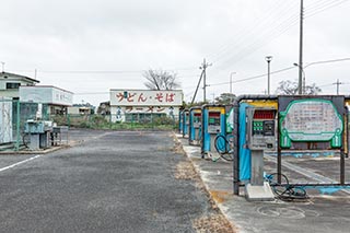 Abandoned car wash and restaurants, Tochigi Prefecture, Japan