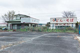 Abandoned car wash and restaurants, Tochigi Prefecture, Japan