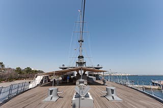  Aft deck of Battleship Mikasa
