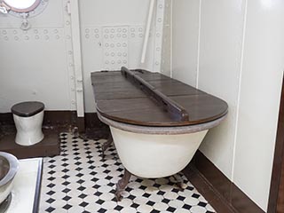 Bathroom on Battleship Mikasa