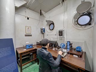 Wireless room of Battleship Mikasa