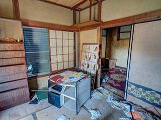 Abandoned house, Kanagawa Prefecture, Japan