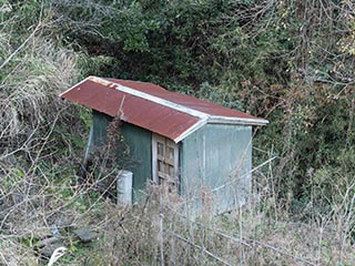 Abandoned shed, Kanagawa Prefecture, Japan