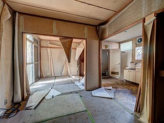 Abandoned apartment, Kanagawa Prefecture, Japan