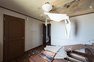 Abandoned Love Hotel El Mar Water Damaged Guest Room