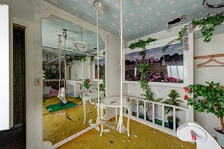 Park themed room in Hotel Gaia