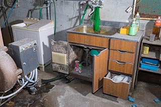 Abandoned Hotel Suzukigaike Plant Room