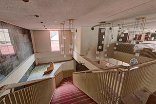 Abandoned Hotel Suzukigaike Lobby Stairs