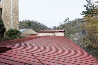 Abandoned Hotel Suzukigaike Roof