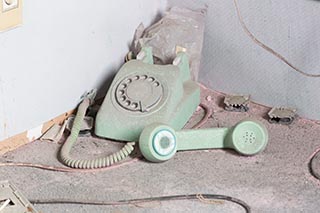 Abandoned Hotel Tropical Guest Room Telephone