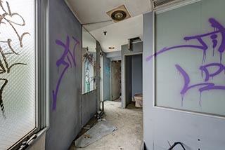 Abandoned Hotel Tropical Guest Room