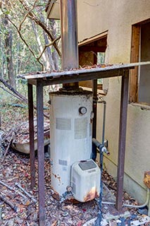 Abandoned Love Hotel Century Water Heater
