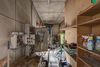 Abandoned Nametara Onsen Plant Room