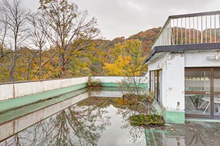 Abandoned Oirasekeiryu Onsen Hotel Rooftop Observation Deck