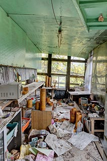 Abandoned Japanese Restaurant Kitchen