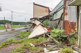 Collapsing Abandoned Shop in Hokkaido, Japan