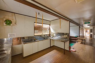 Abandoned Shin-Hato no Yu Onsen Guest Kitchen