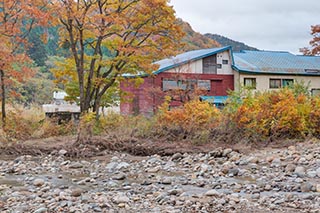 Abandoned Shin-Hato no Yu Onsen, Akita Prefecture, Japan