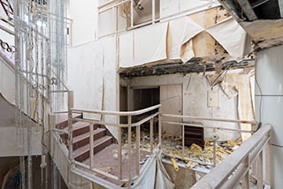Abandoned Sun Park Hotel Main Stairs