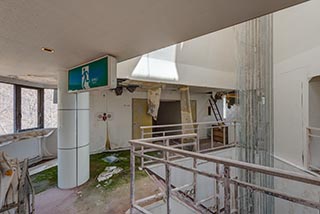 Abandoned Sun Park Hotel Corridor