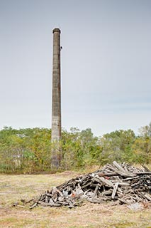 Abandoned Tamura Iron Manufacturing Chimney