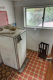 Refrigerator in Abandoned Minshuku