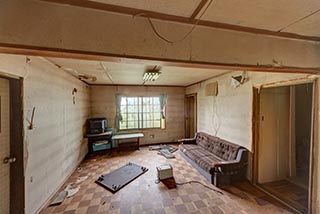 Abandoned Minshuku Living Room