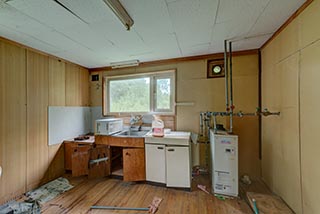 Kitchen in Abandoned Minshuku
