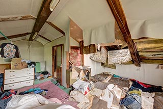 Shambolic Room in Abandoned Minshuku