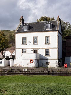 House by Forth and Clyde Canal, Scotland