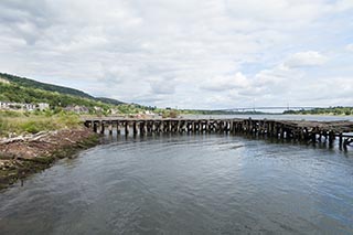 Abandoned Pier, Bowling, Scotland