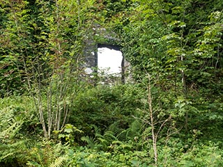 entrance to Innis Chonnel Castle