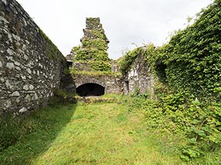 great hall of Innis Chonnel Castle