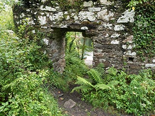 ruins of gatehouse