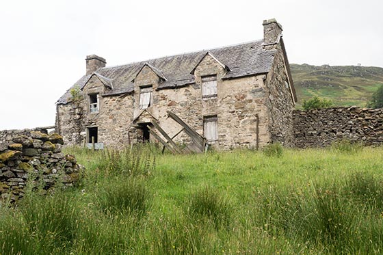 Ruined Rural House