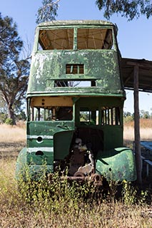 Baan Baa Cricket Ground Double Decker Bus