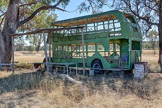 Baan Baa Cricket Ground Double Decker Bus