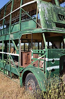 Baan Baa Cricket Ground Double Decker Bus