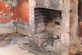 Ben Bullen Railway Station Fireplace