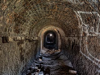 Tunnel at Blast Furnace Park, Lithgow, New South Wales