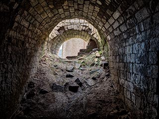 Tunnel at Blast Furnace Park, Lithgow, New South Wales